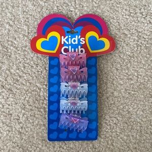 Set of 5 kids hair clips